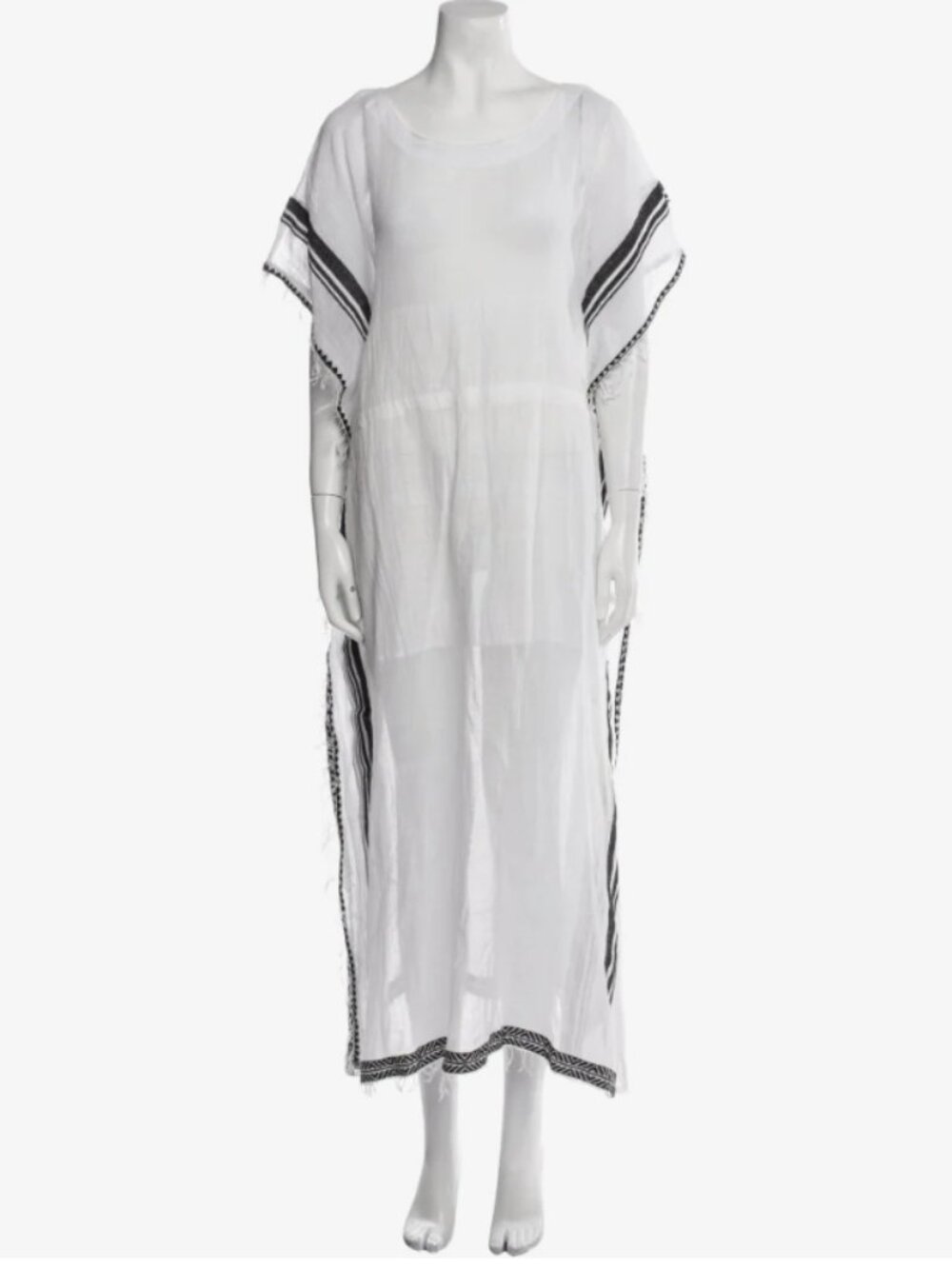 Lemlem Scoop Neck Long Dress